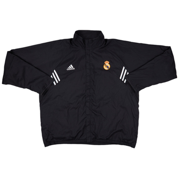 2001-02 Real Madrid adidas Centenary Reversible Fleece Jacket - 7/10 - (XL)