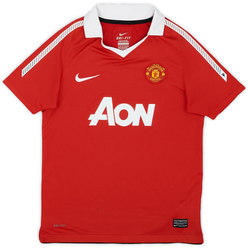2010-11 Manchester United Home Shirt - 7/10 - (M.Boys)