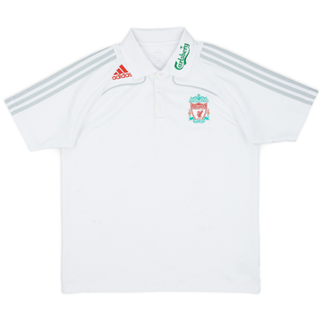 2008-09 Liverpool adidas Polo Shirt - 6/10 - (M)