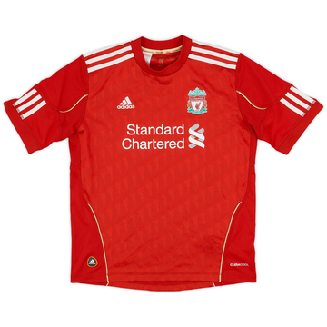 2010-12 Liverpool Home Shirt - 7/10 - (M.Boys)