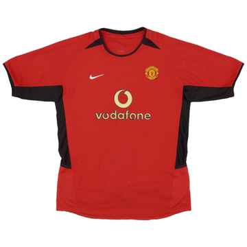 2002-04 Manchester United Home Shirt - 5/10 - (XL.Boys)