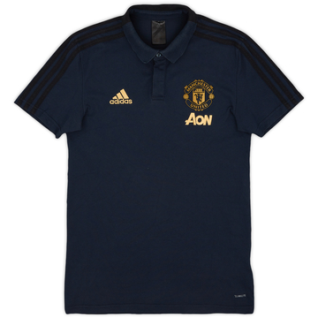 2018-19 Manchester United adidas Polo Shirt - 7/10 - (S)