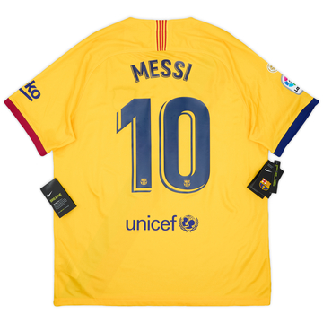 2019-20 Barcelona Away Shirt Messi #10 (XL)