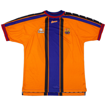 1997-98 Barcelona Away Shirt - 8/10 - (XL)