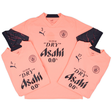 2023-24 Manchester City Player Issue Training Shirt # - 9/10