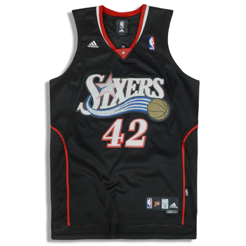 2008-09 Philadelphia 76ers Brand #42 adidas Swingman Jersey (Away) S