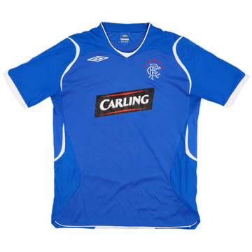 2008-09 Rangers Home Shirt - 8/10 - (L)