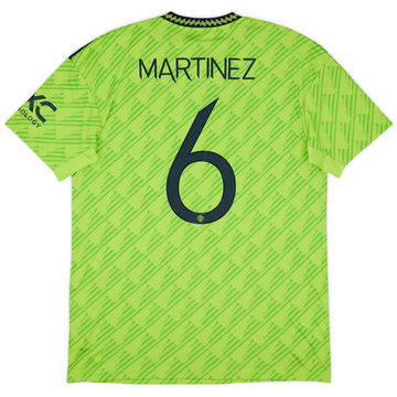 2022-23 Manchester United Third Shirt Martinez #6 (L)