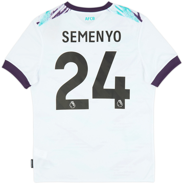 2024-25 Bournemouth Away Shirt Semenyo #24