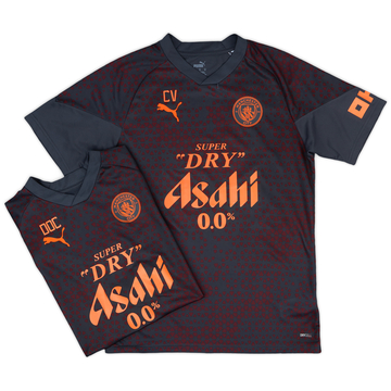 2023-24 Manchester City Staff Issue Training Shirt # - 9/10 - (M)