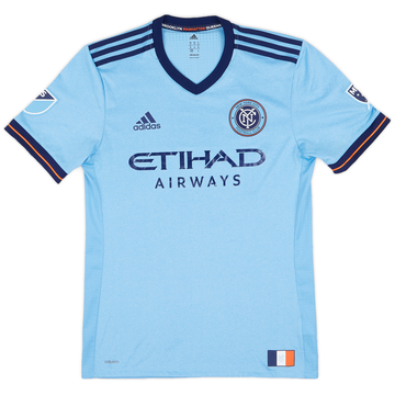 2017-18 New York City Authentic Home Shirt - 6/10 - (M)