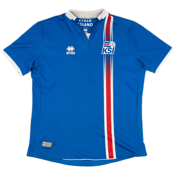 2016-18 Iceland Home Shirt - 5/10 - (XS)