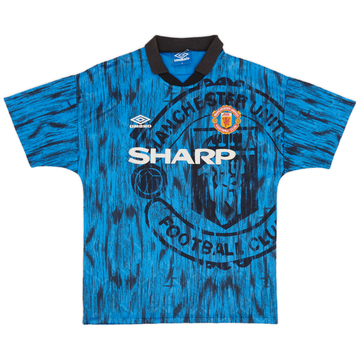1992-93 Manchester United Away Shirt - 8/10 - (M)