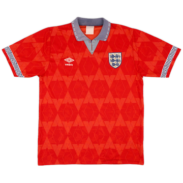 1990-93 England Away Shirt - 9/10 - (L)