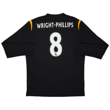 2009-10 Manchester City Away L/S Shirt Wright-Phillips #8 (L)