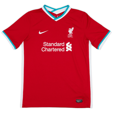 2020-21 Liverpool Home Shirt - 8/10 - (XL.Boys)