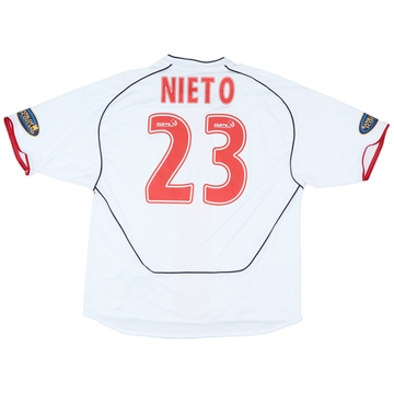 2005-06 Rangers Match Issue Away Shirt Nieto #23