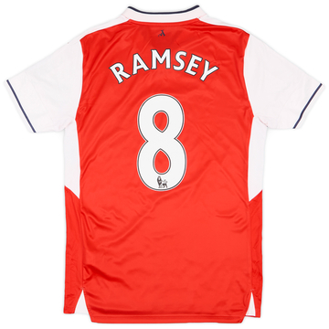 2016-17 Arsenal Home Shirt Ramsey #8 - 9/10 - (S)