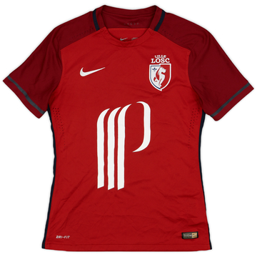 2015-16 Lille Authentic Home Shirt - 7/10 - (M)