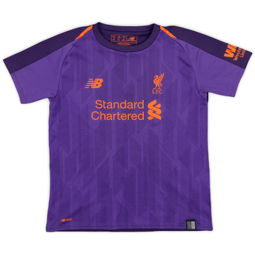 2018-19 Liverpool Away Shirt - 7/10 - (S.Boys)