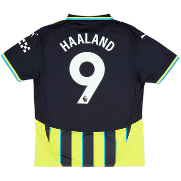 2024-25 Manchester City Away Shirt Haaland #9 