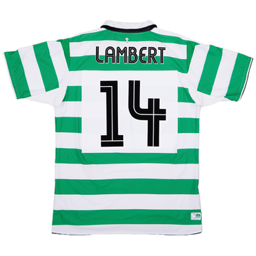 2004-05 Celtic Home Shirt Lambert #14 - 8/10 - (XL)