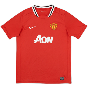 2011-12 Manchester United Home Shirt - 5/10 - (XL.Boys)