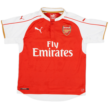 2015-16 Arsenal Home Shirt - 6/10 - (XL.Boys)