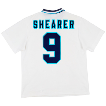 1995-97 England Home Shirt Shearer #9 - 8/10 - (L)