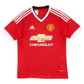 2015-16 Manchester United Home Shirt - 8/10 - (XL.Boys)