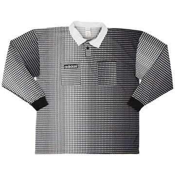 1990s adidas Referee Template L/S Shirt - 9/10 - (XL)