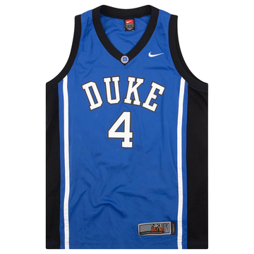 2005-06 Duke Blue Devils Redick #4 Nike Jersey (Away) M
