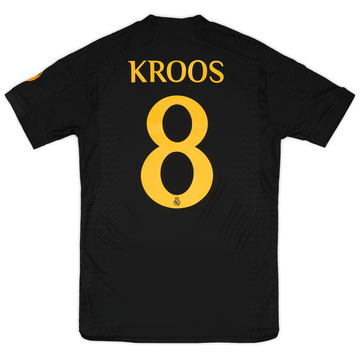 2023-24 Real Madrid Authentic Third Shirt Kroos #8 (S)