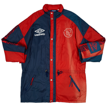 1996-97 Ajax Umbro Padded Bench Coat - 6/10 - (XL)