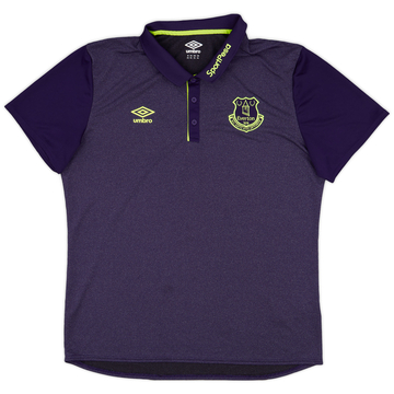 2019-20 Everton Umbro Polo Shirt - 9/10 - (XXL)