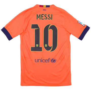 2014-15 Barcelona Away Shirt Messi #10 - 8/10 - (S)