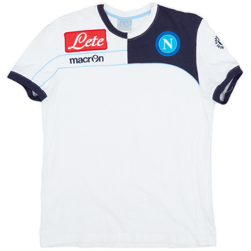 2011-12 Napoli Macron Lesiure Tee - 9/10 - (S)