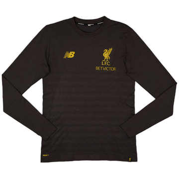 2016-17 Liverpool New Balance Training L/S Shirt - 8/10 - (M)