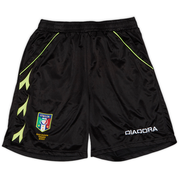 2013-14 Italy Diadora Referee Shorts - 9/10 - (S)