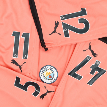 2019-20 Manchester City Player Issue Third Shorts # - 7/10