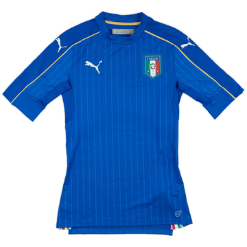 2016-17 Italy Player Issue Home Shirt (ACTV Fit) - 8/10 - (M)