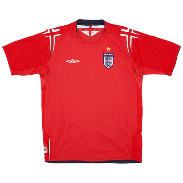 2004-06 England Away Shirt - 8/10 - (XL.Boys)
