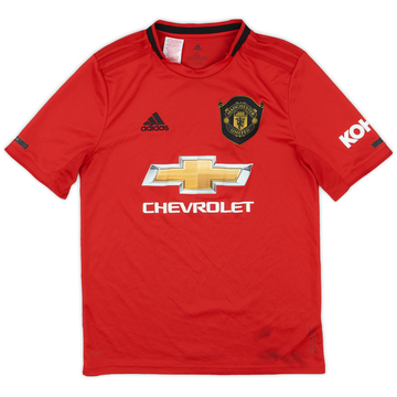 2019-20 Manchester United Home Shirt - 7/10 - (XL.Boys)