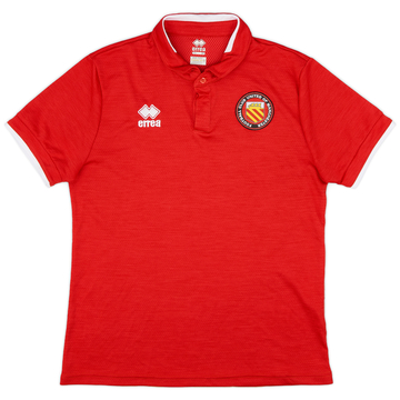 2018-19 FC United of Manchester Errea Polo Shirt - 9/10 - (M)