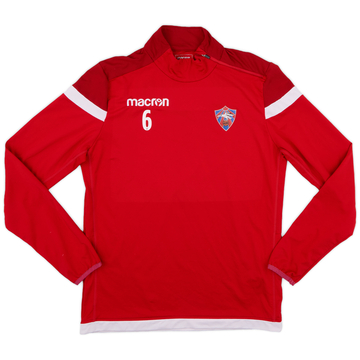 2021 Valur Macron Player Issue 1/4 Zip Training Top #6 - 9/10 - (M)