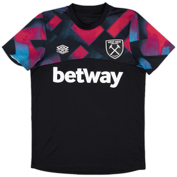 2021-22 West Ham Umbro Training Shirt - 9/10 - (S)