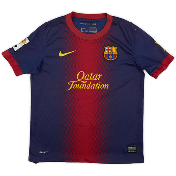2012-13 Barcelona Home Shirt - 6/10 - (M.Boys)