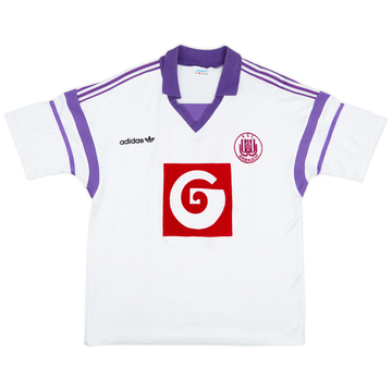 1988-90 Anderlecht Match Issue Home Shirt #10 (Ukkonen)