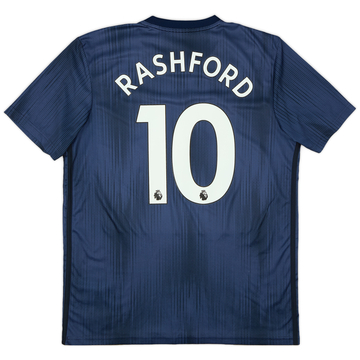 2018-19 Manchester United Third Shirt Rashford #10 - 8/10 - (L)
