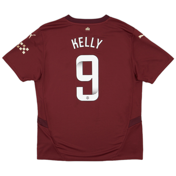 2024-25 Manchester City Women's Third Shirt Kelly #9 (Unisex Fit)